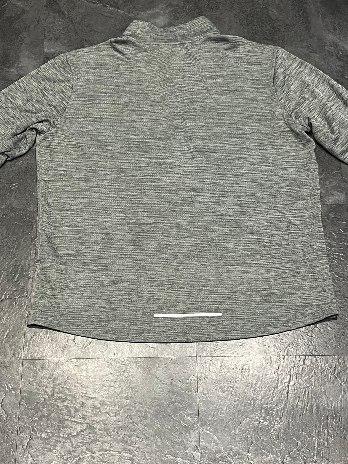 Grey Nike Men’s Dri Fit Pacer 1/2 Zip Top