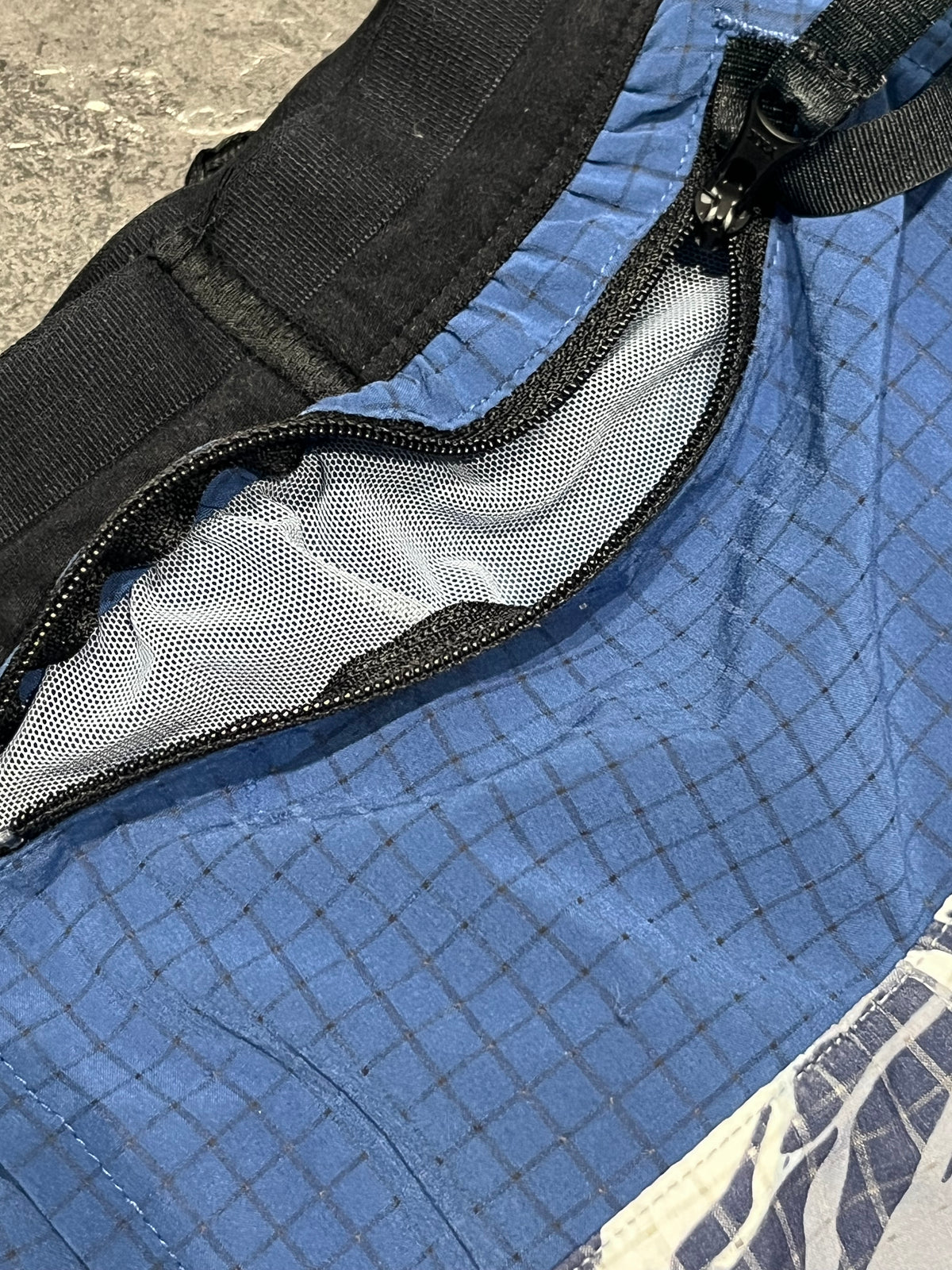Light Blue Camo Nike Men’s Dri Fit Trail 5” Brief Lined Running Shorts