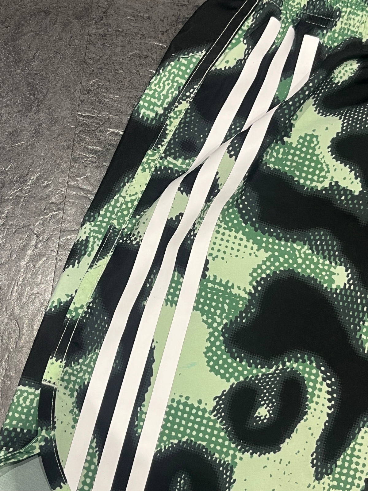 Striking Green Adidas Men’s Aeroready Own The Run 7” Brief Lined Running Shorts