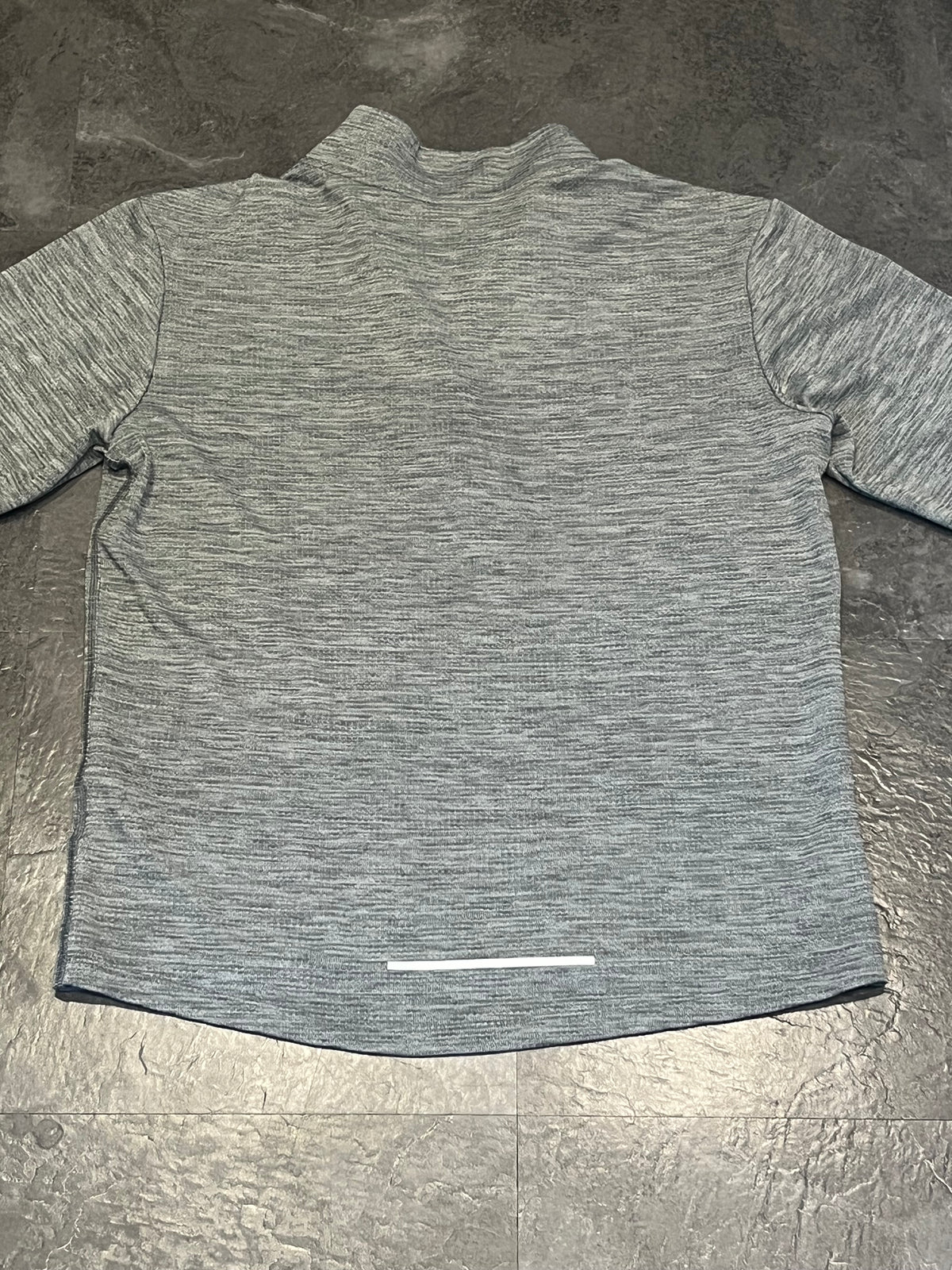 Grey Nike Men’s Dri Fit Pacer 1/2 Zip Top