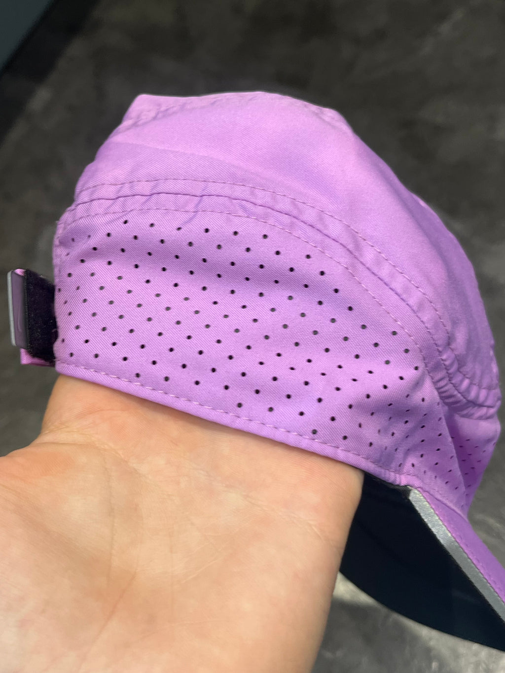 Purple Nike Dri Fit ADV Fly Running Cap - Unisex