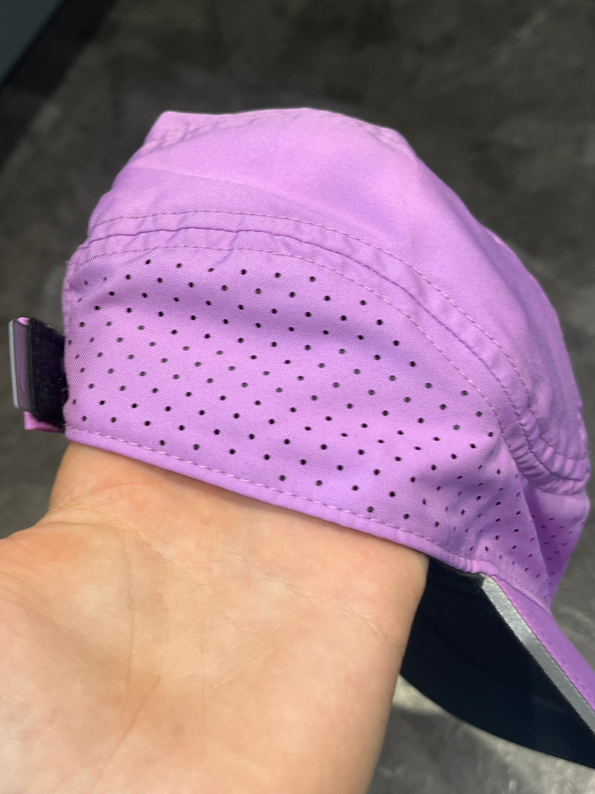 Purple Nike Dri Fit ADV Fly Running Cap - Unisex