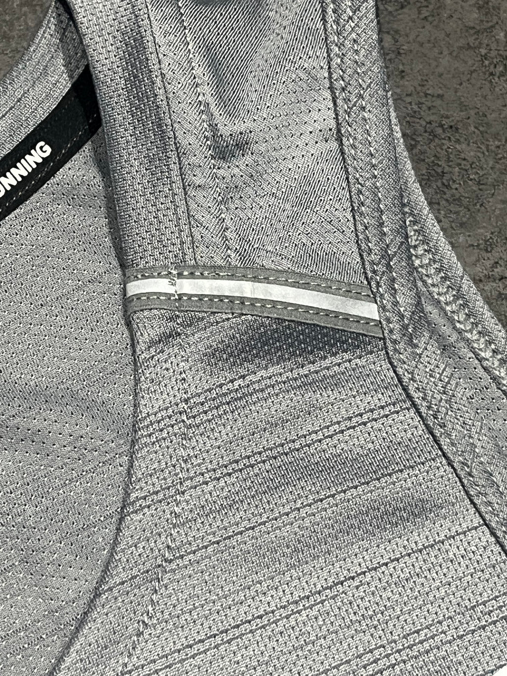 Grey Nike Men’s Dri Fit Miler Running Vest
