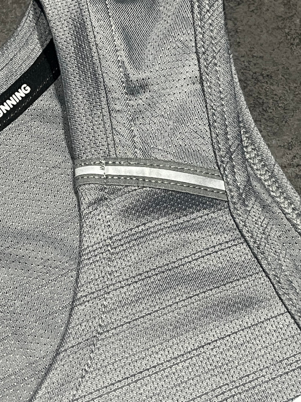 Grey Nike Men’s Dri Fit Miler Running Vest