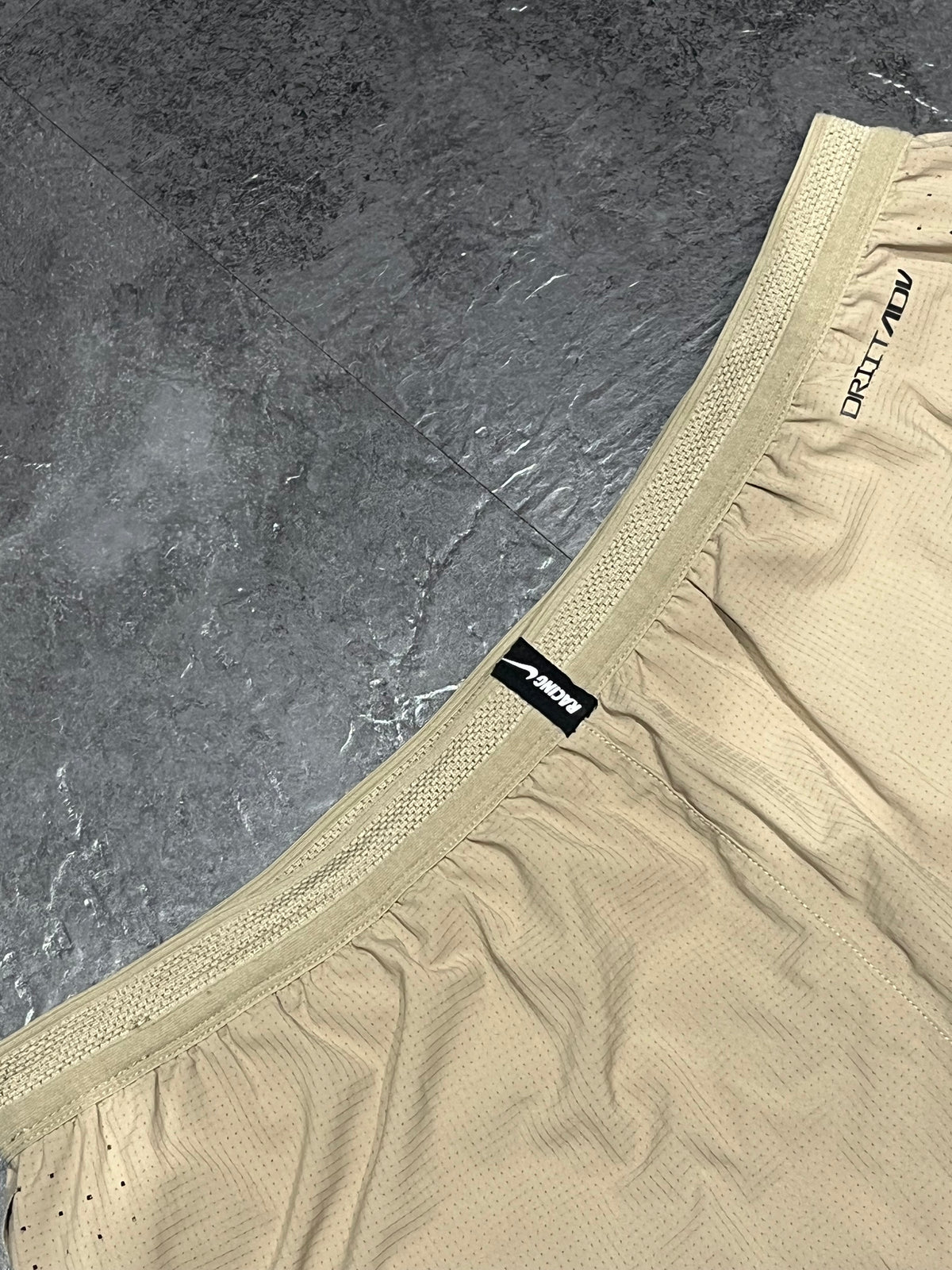 Desert Tan Nike Men’s Dri Fit ADV Aeroswift 2” Racing Split Shorts