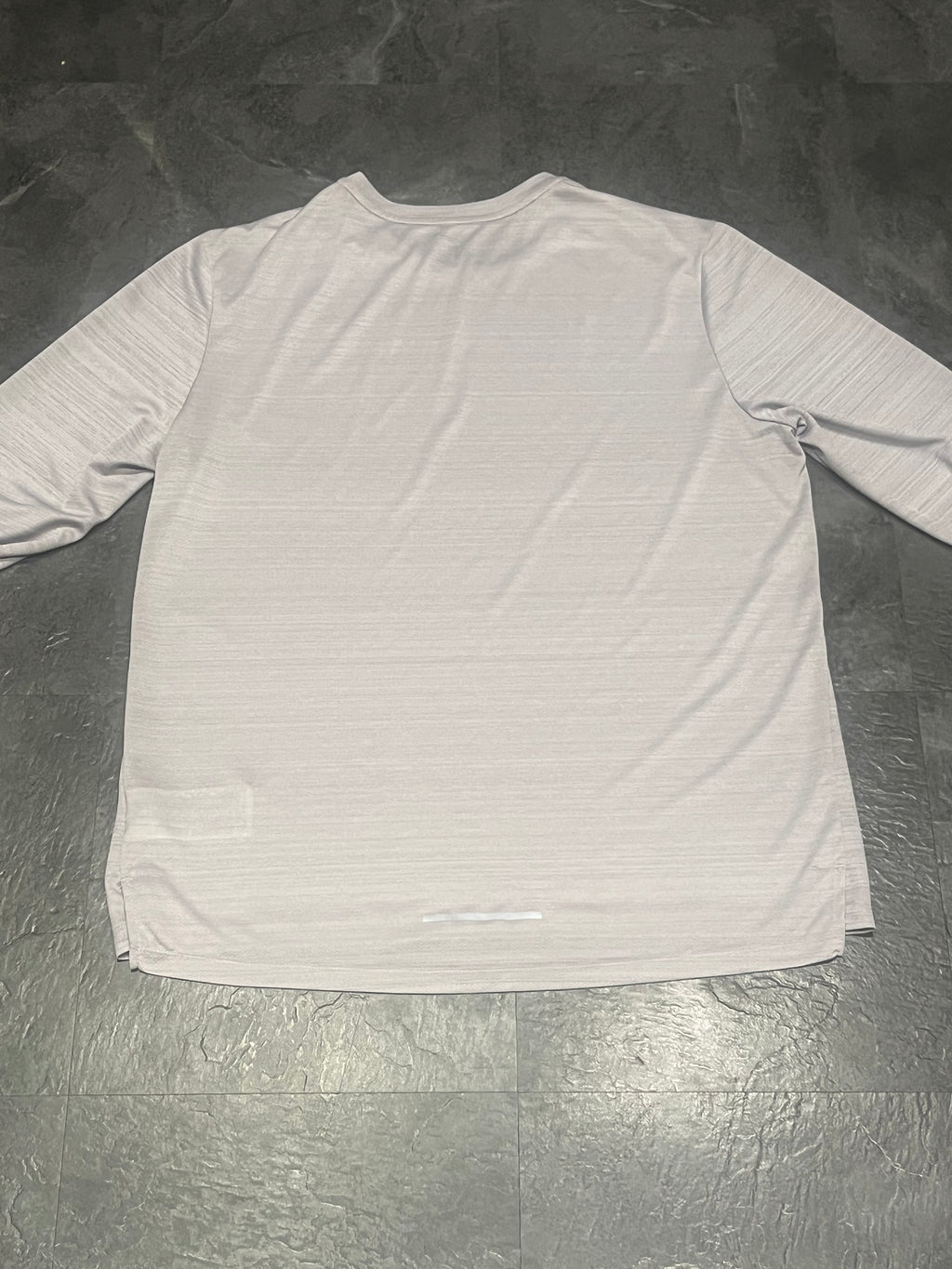 Desert Tan Nike Men’s Dri Fit Miler Long Sleeve Running Top
