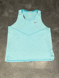 Light Blue Nike Men’s Dri Fit ADV Running Singlet