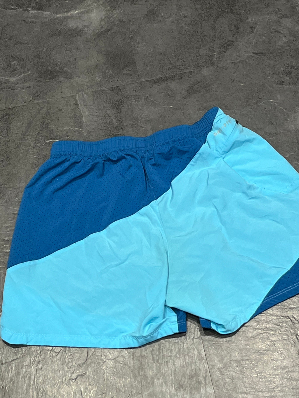 Navy / Light Blue Nike Men’s Dri Fit Miler Running Shorts