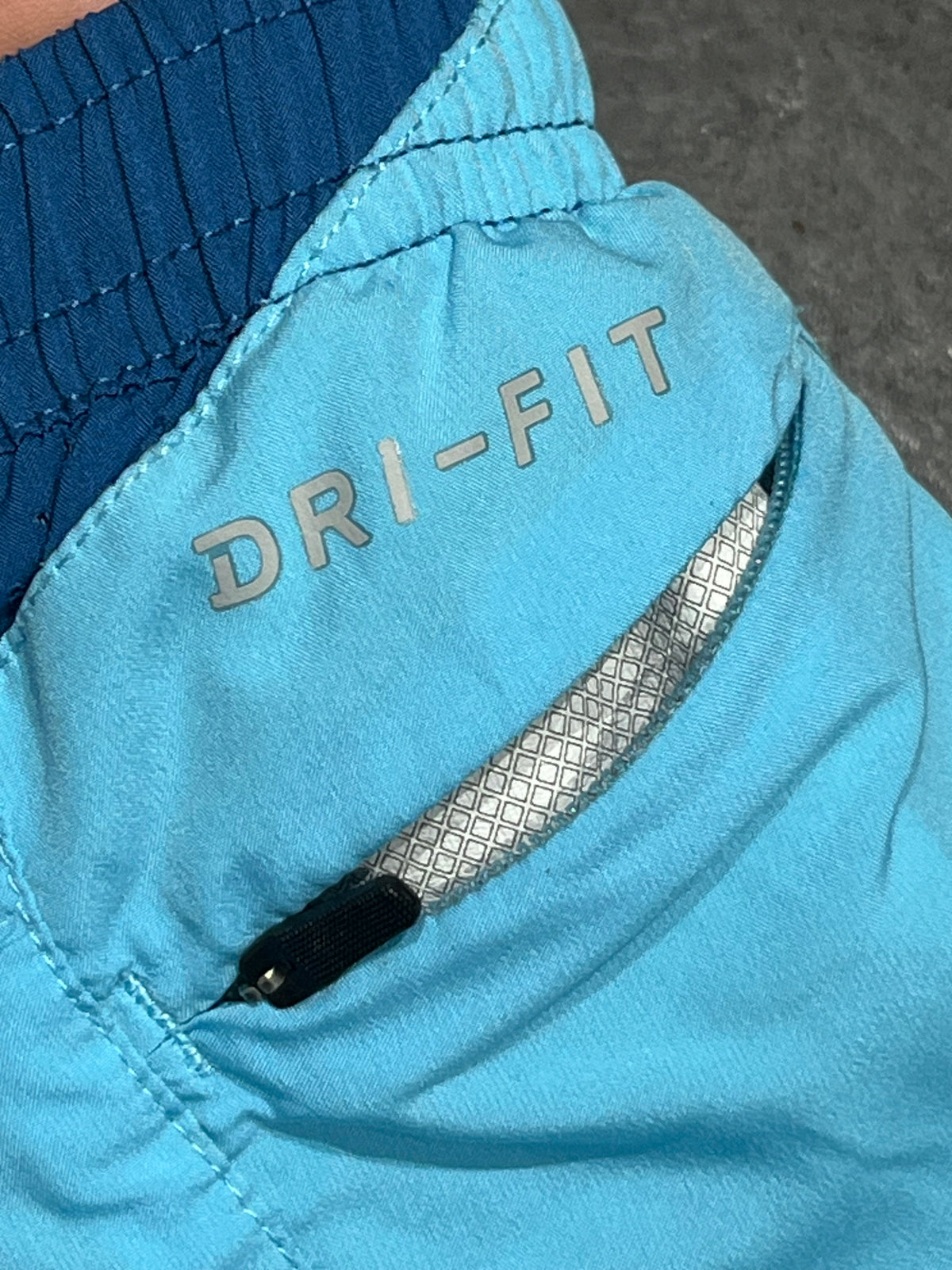 Navy / Light Blue Nike Men’s Dri Fit Miler Running Shorts