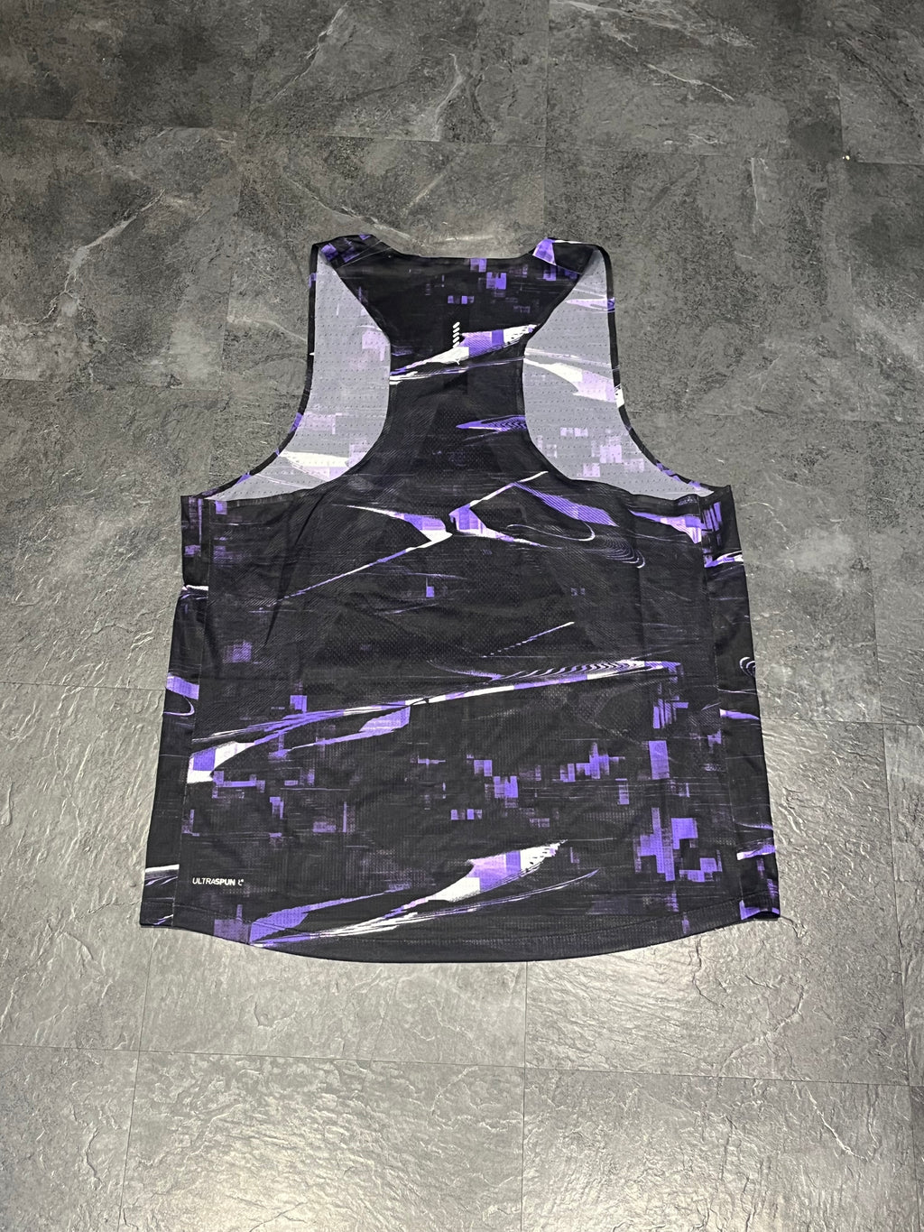 Black/Purple Puma Men’s Ultraspun Racing Singlet