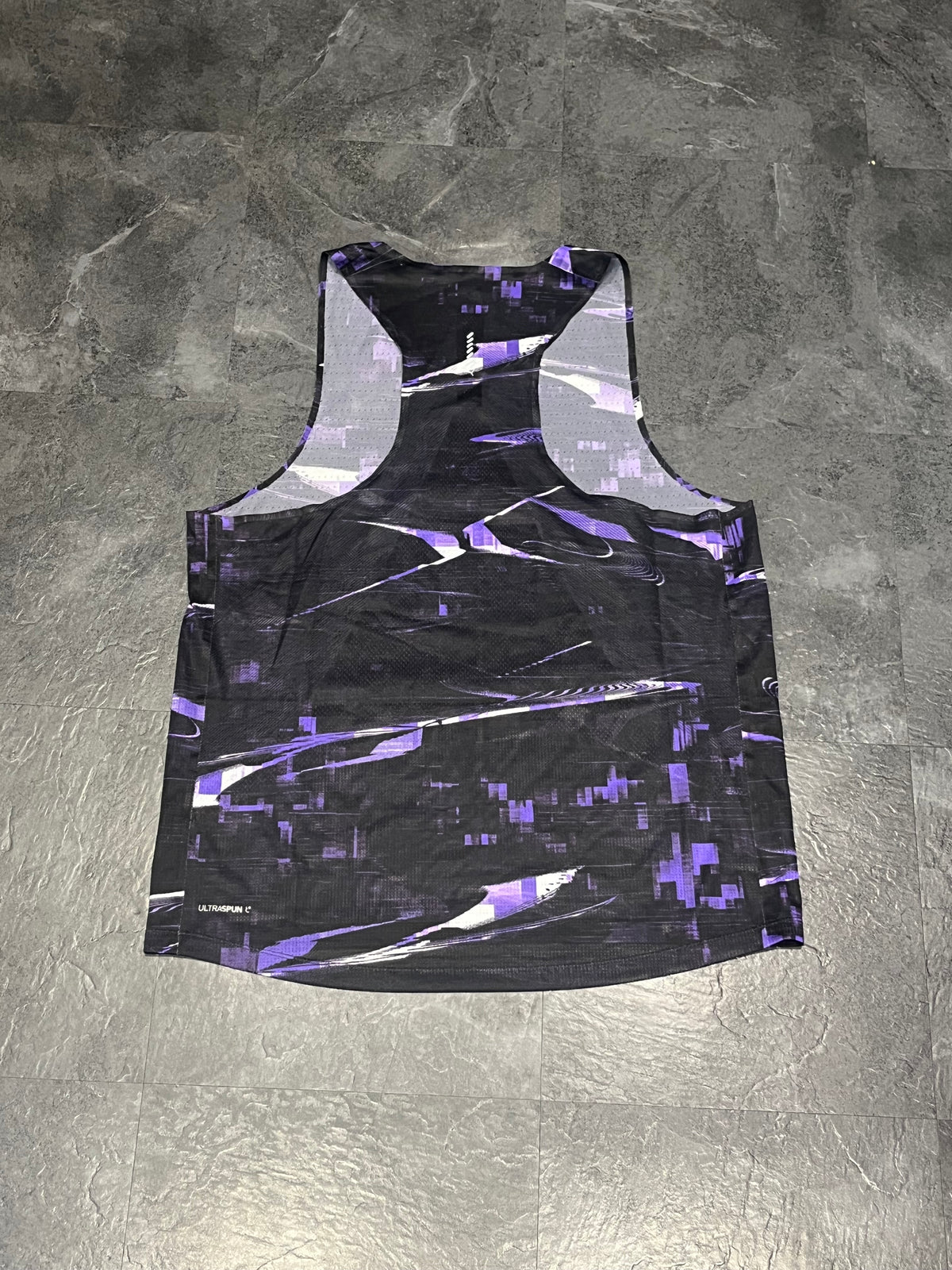 Black/Purple Puma Men’s Ultraspun Racing Singlet
