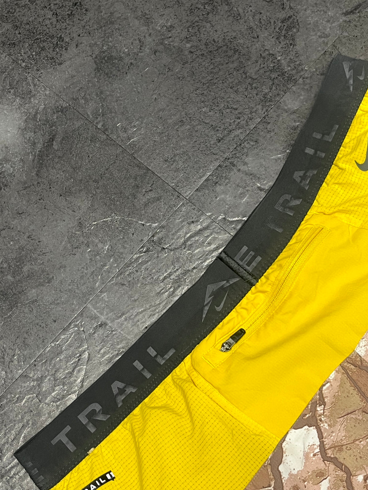“Cracked Earth” Nike Men’s Dri Fit Trail 7” Brief Lined Running Shorts