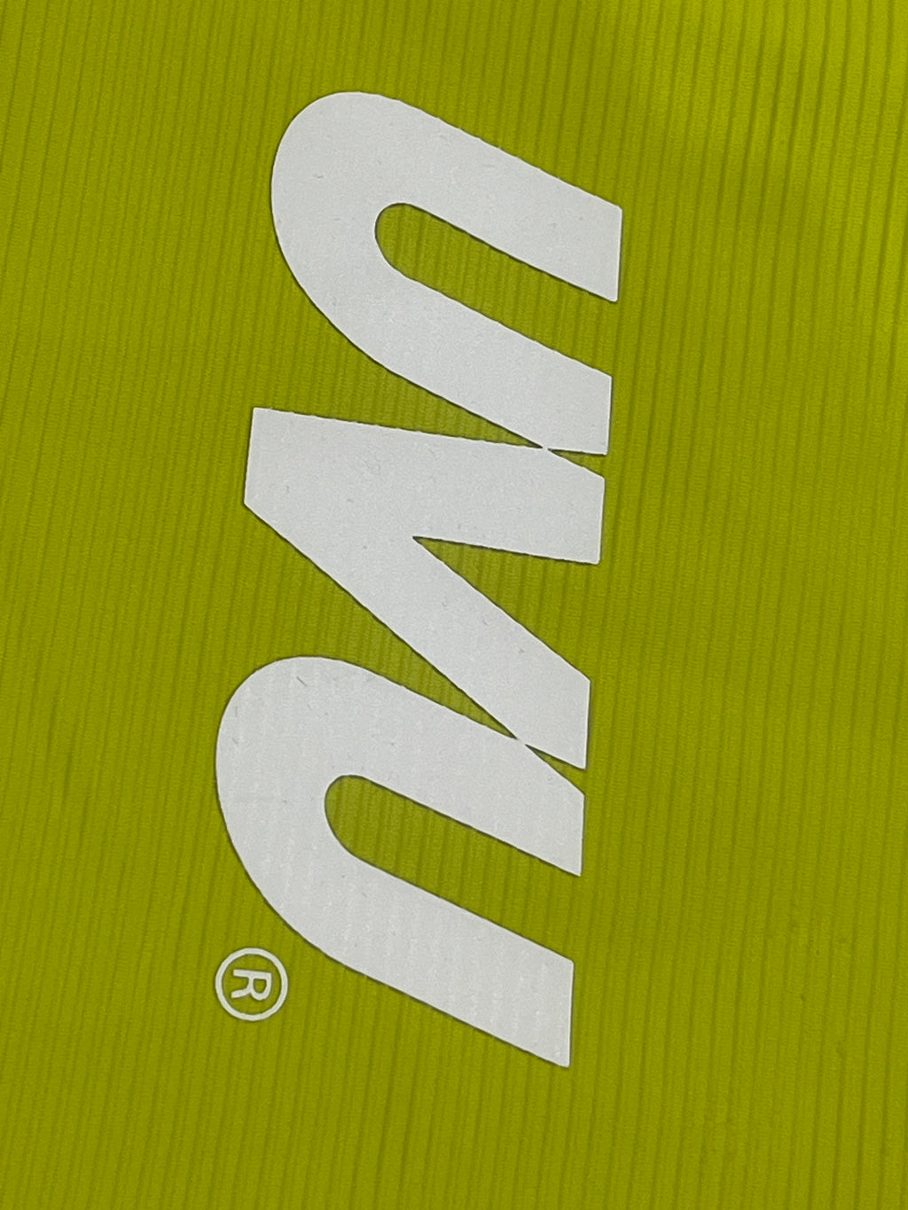 Yellow UVU Men’s Performance Racing 1/2 Tights