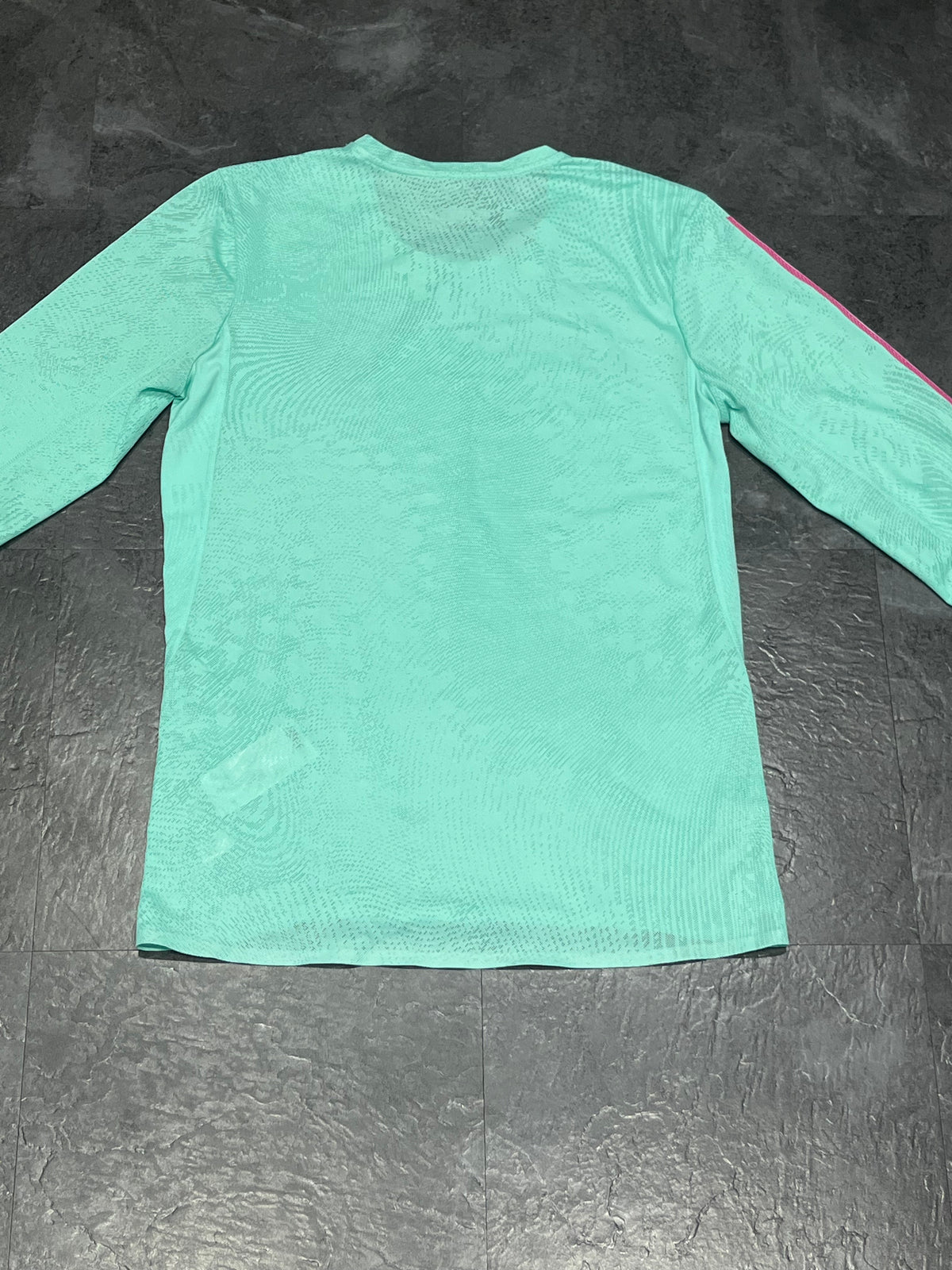 Green & Pink Adidas Men’s Adizero Promo Pro Elite 2023 LS Running Top
