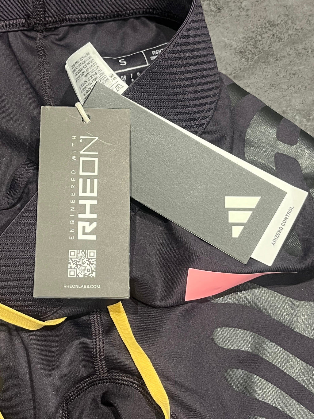 Purple Adidas Adizero Men’s Promo Pro Elite Rheon 1/2 Tights