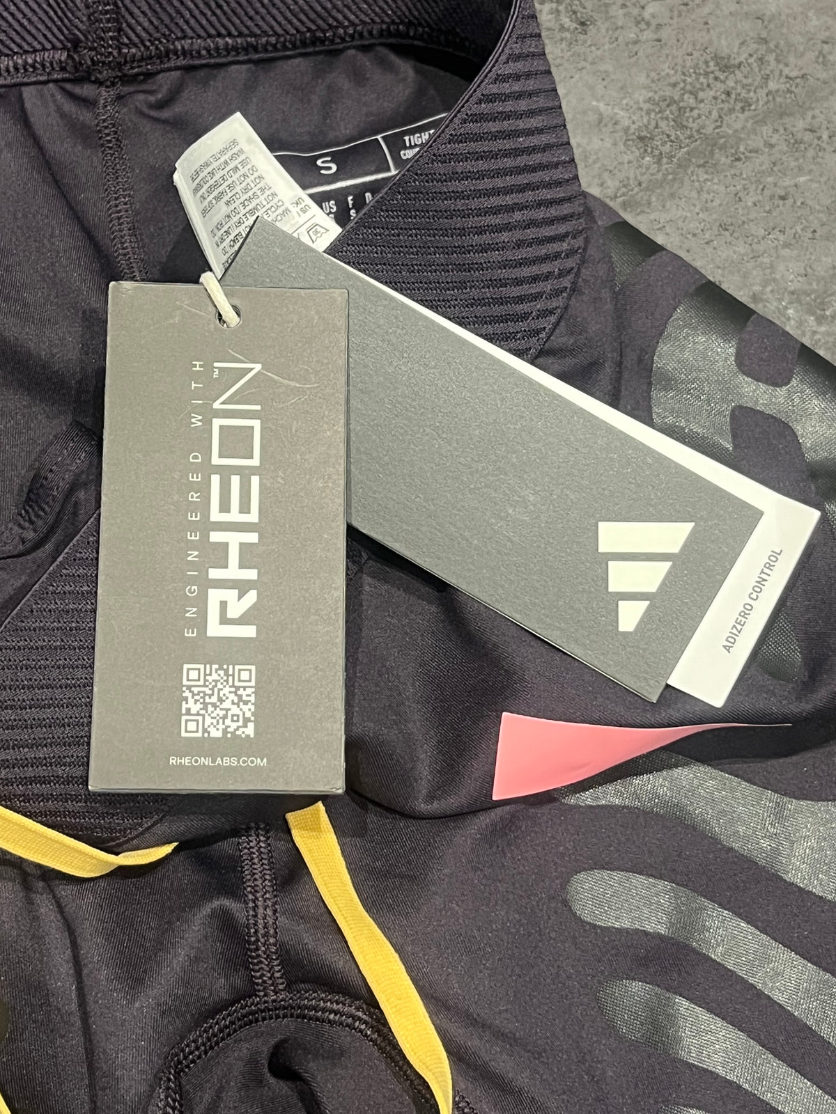 Purple Adidas Adizero Men’s Promo Pro Elite Rheon 1/2 Tights