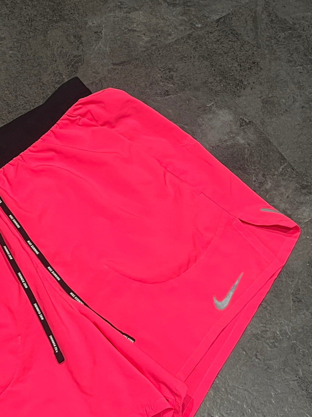 Hyper Pink Nike Men’s Dri Fit Flex Stride 5” Brief Lined Running Shorts
