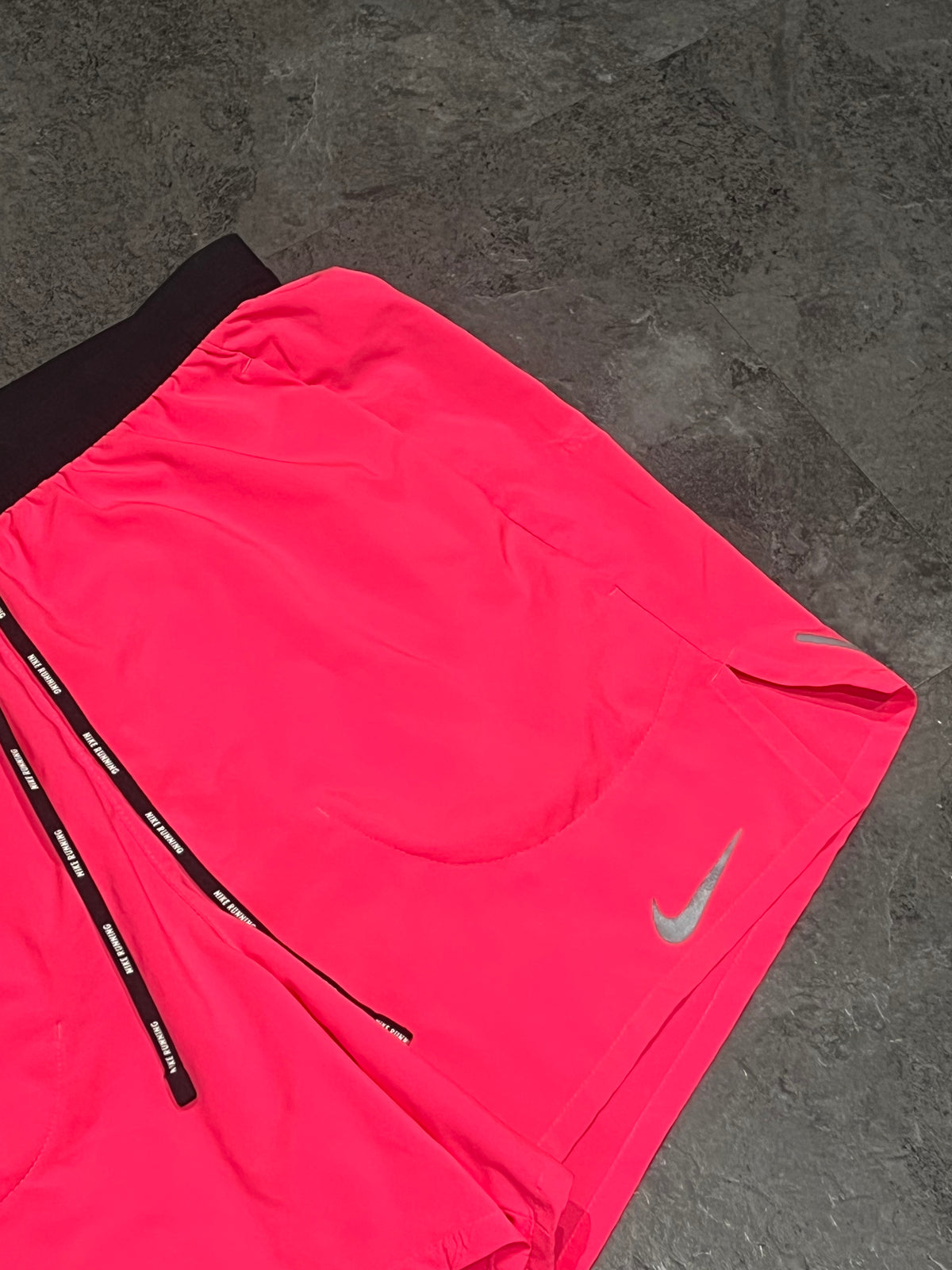 Hyper Pink Nike Men’s Dri Fit Flex Stride 5” Brief Lined Running Shorts