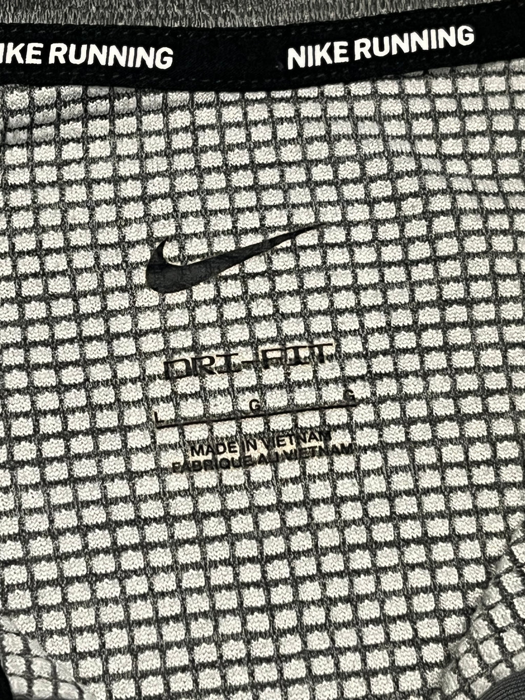 Grey Nike Men’s Dri Fit Pacer 1/2 Zip Top