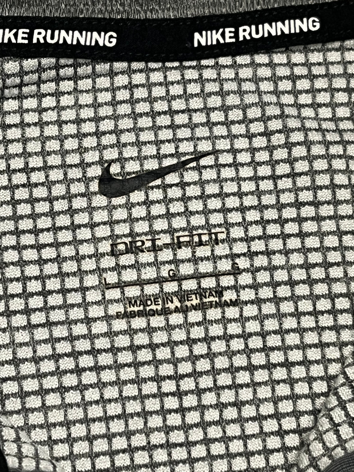 Grey Nike Men’s Dri Fit Pacer 1/2 Zip Top