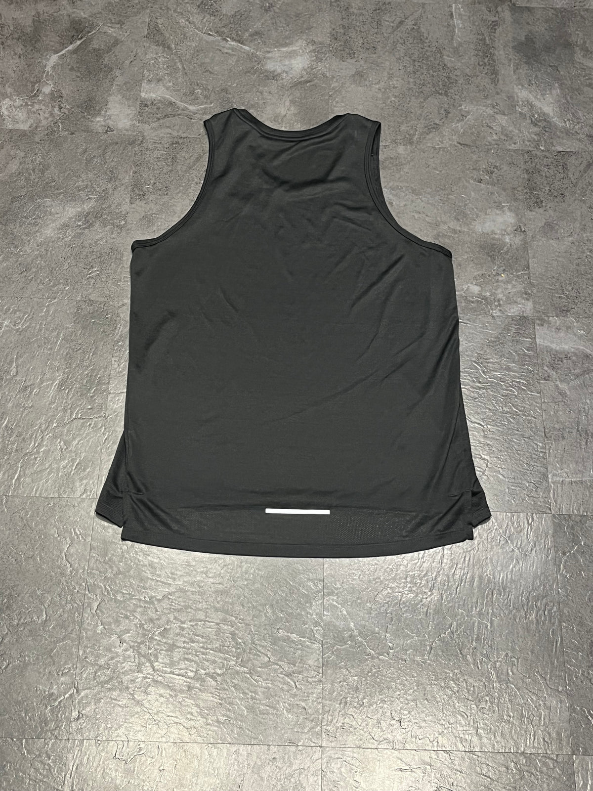Black Nike Men’s Dri Fit Miler Running Singlet