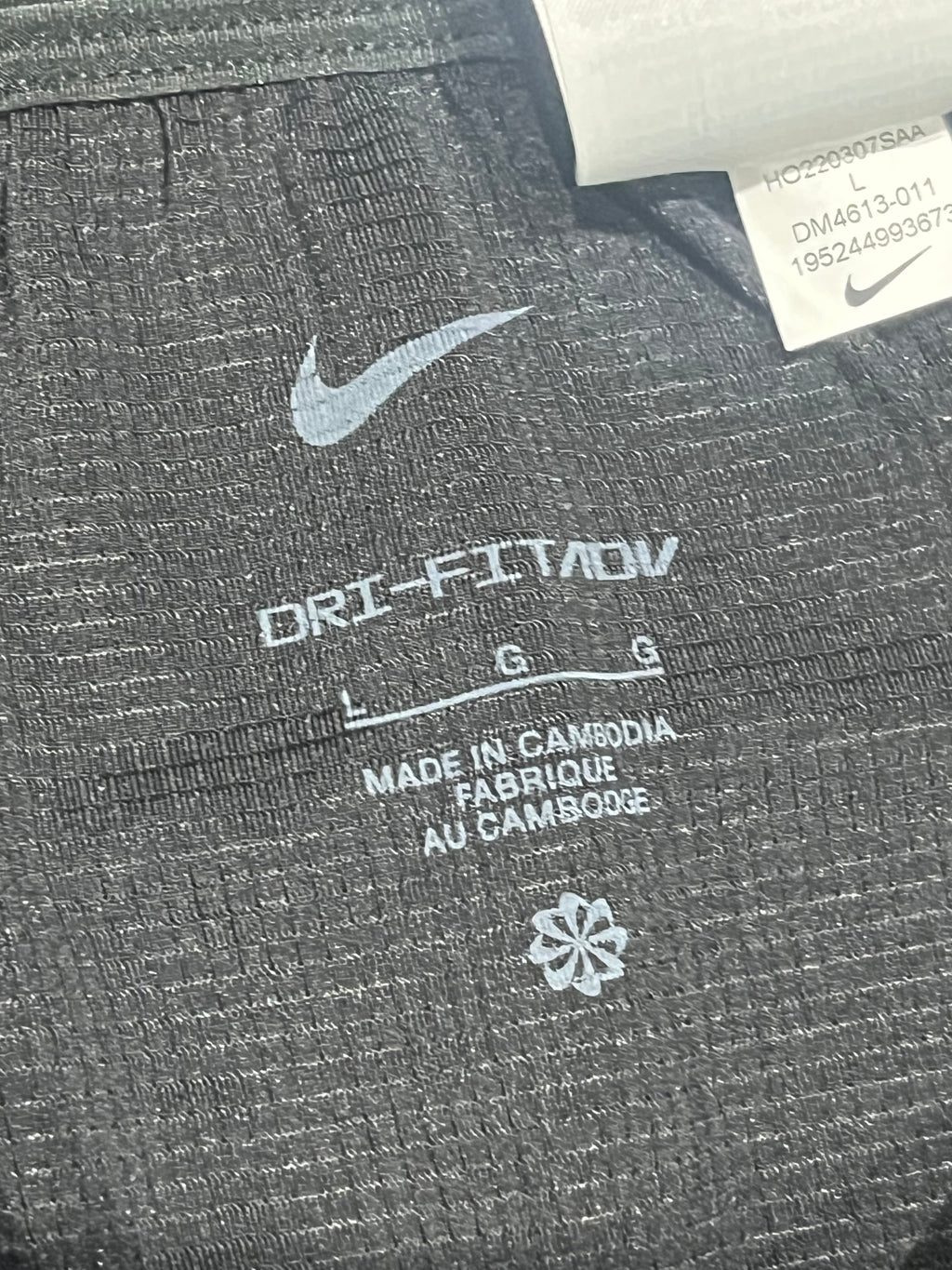 Black & White Nike Men’s Dri Fit ADV Aeroswift Leggings