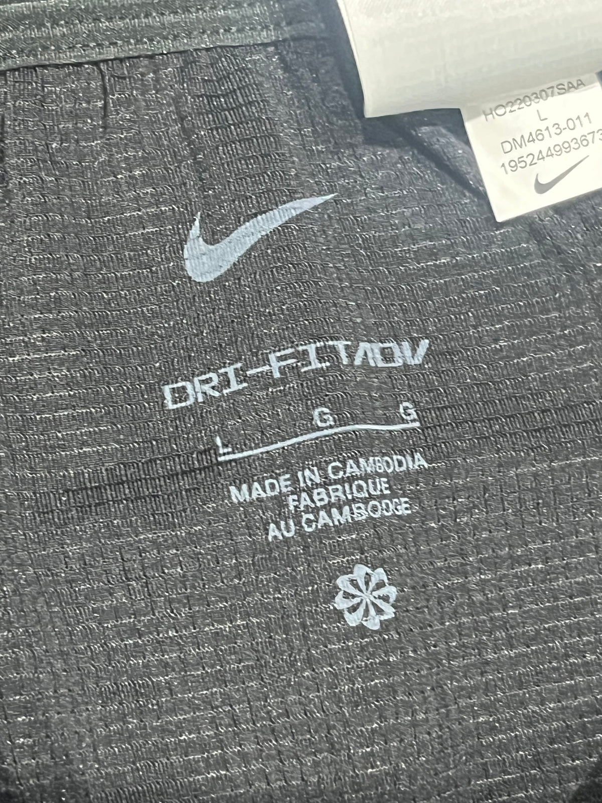Black & White Nike Men’s Dri Fit ADV Aeroswift Leggings
