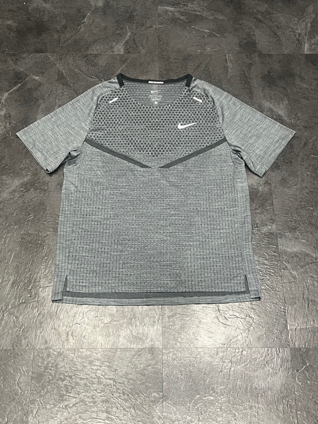 Grey Nike Men’s Dri Fit ADV Running T Shirt