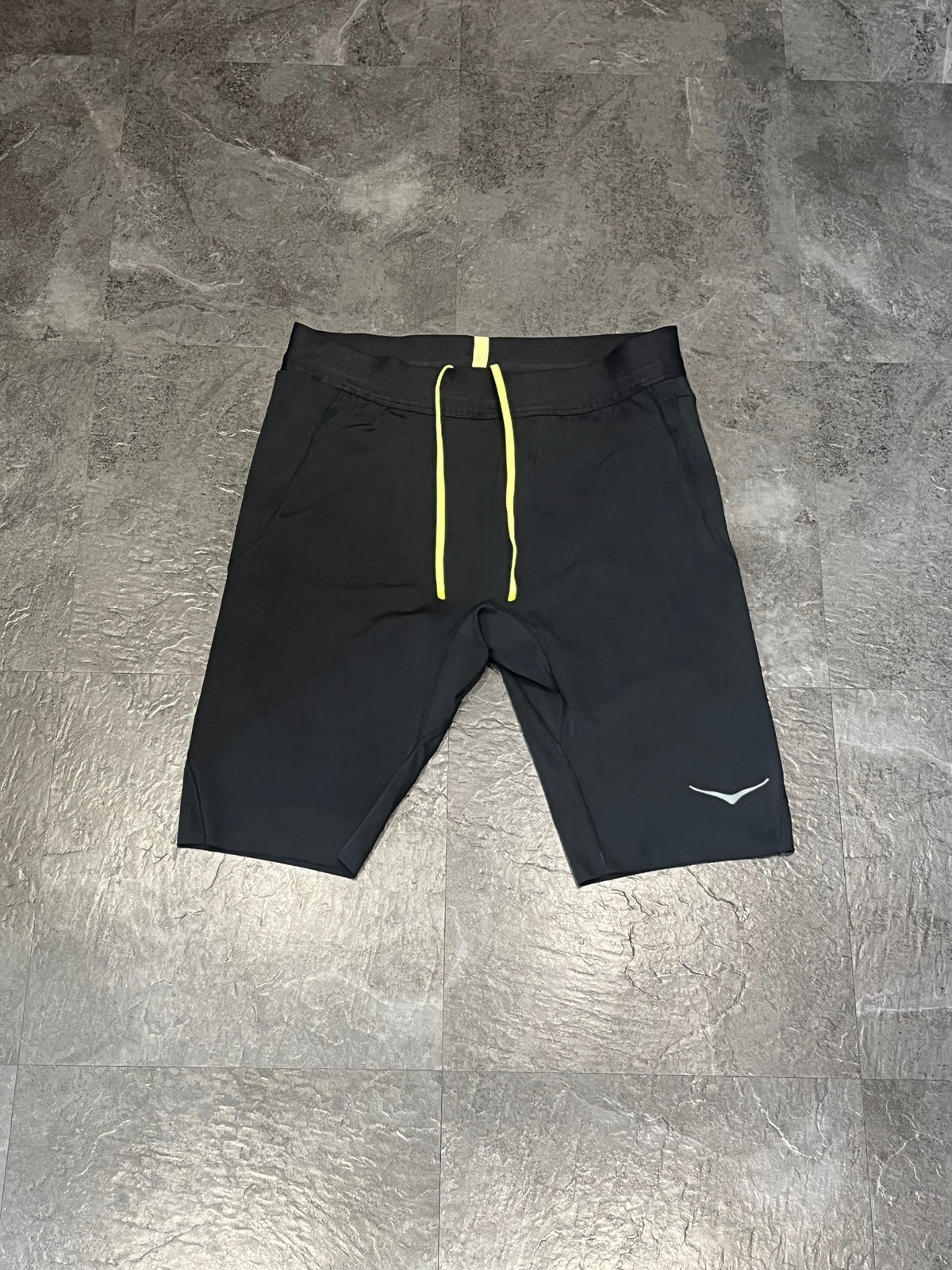 Black Hoka Men’s Fly Racing 1/2 Tights