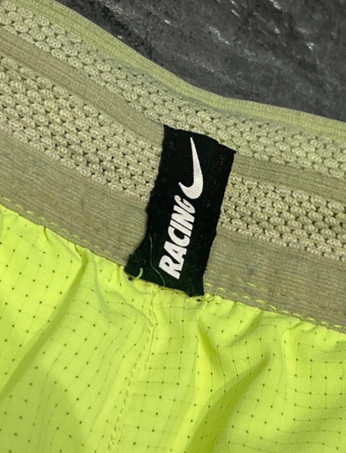 Neon Nike Men’s Dri Fit ADV Aeroswift 2” Racing Split Shorts