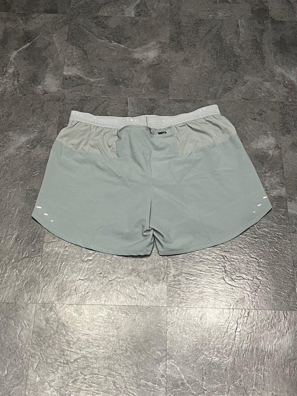 Grey Nike Men’s Dri Fit Stride 5” Brief Lined Running Shorts