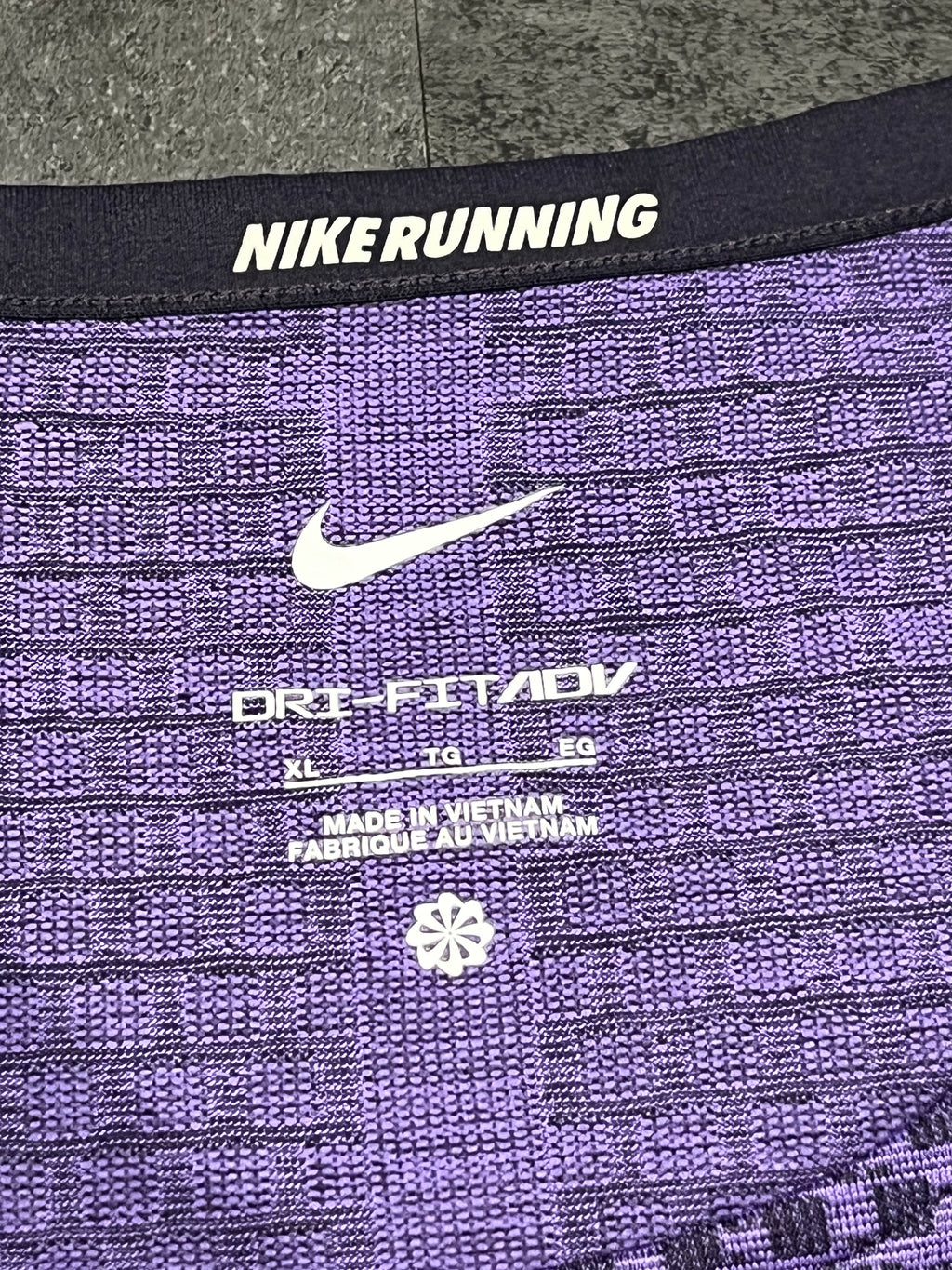 Purple Nike Men’s Dri Fit ADV Running T Shirt
