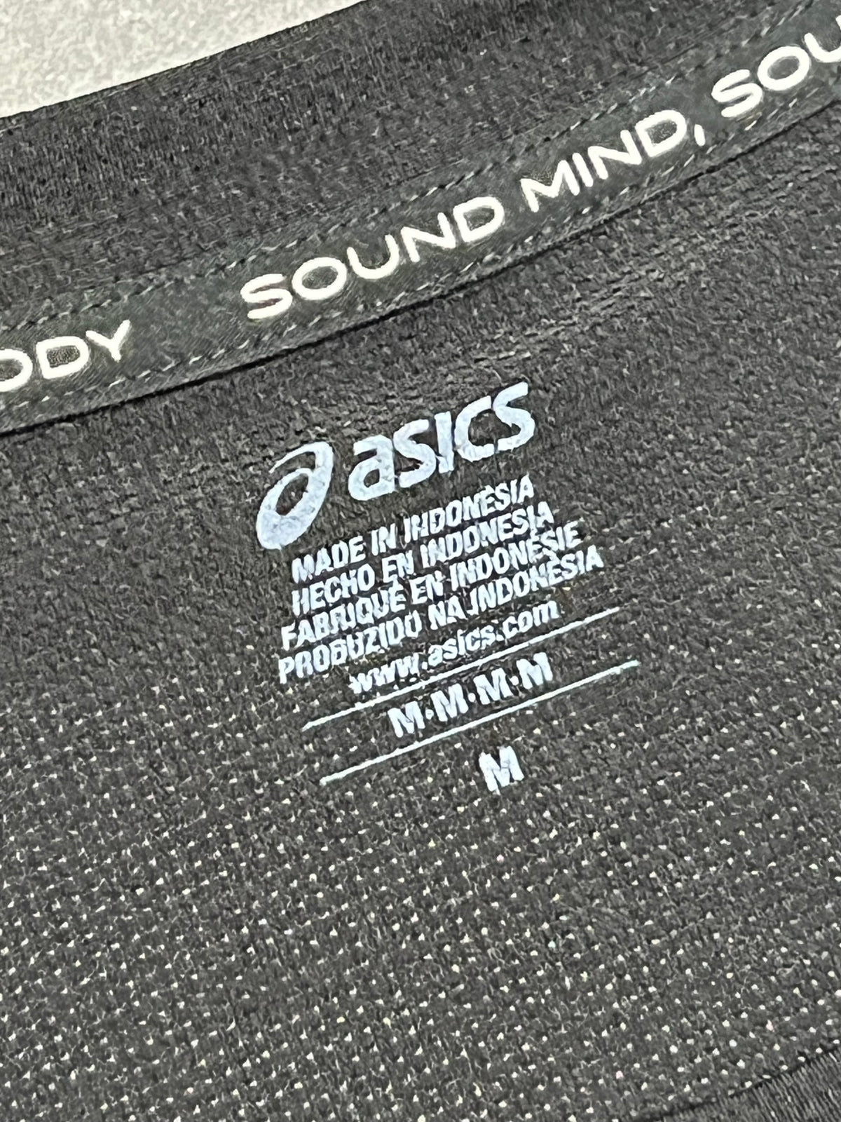 Black Asics Men’s Actibreeze SS Running T Shirt
