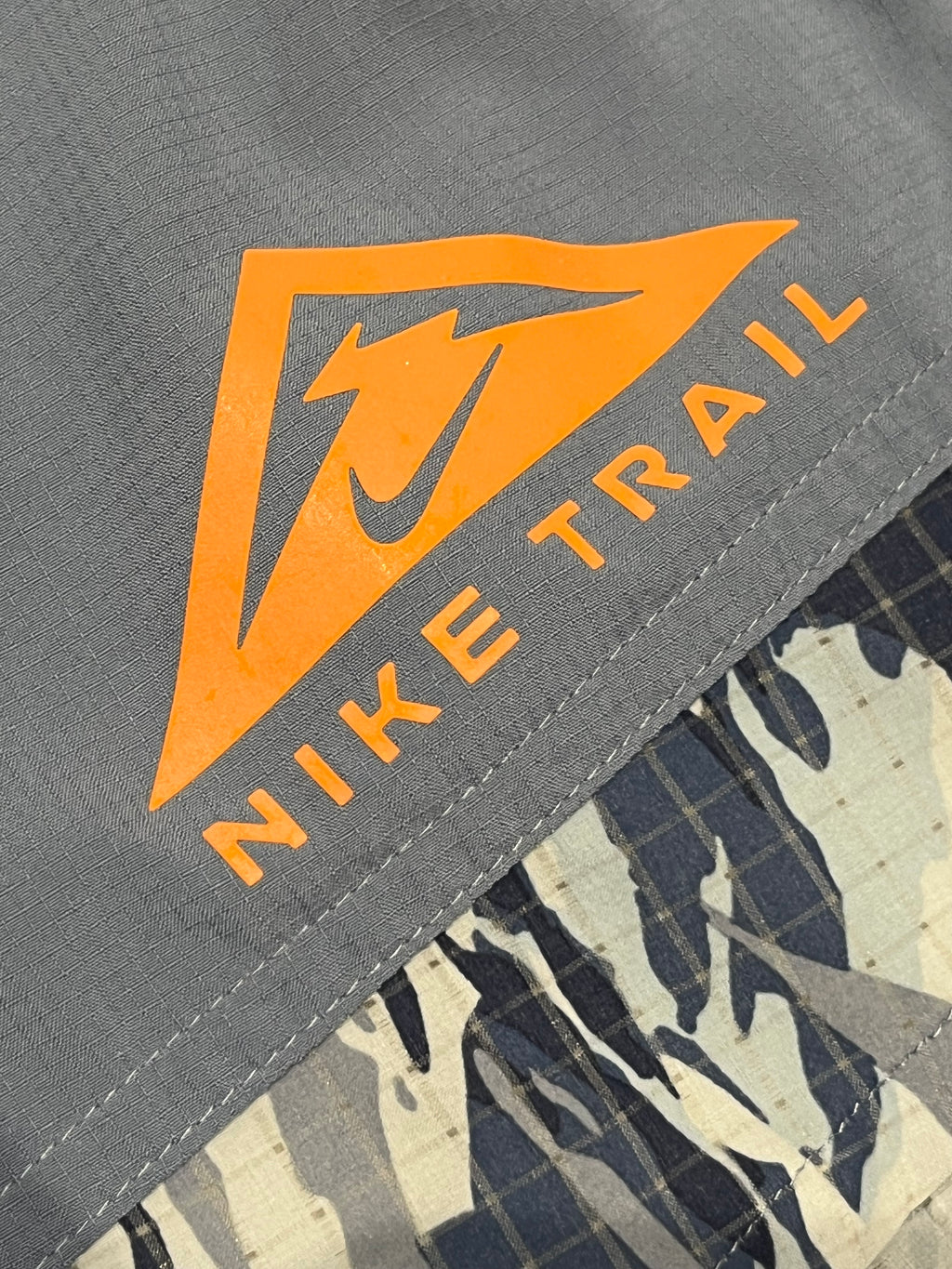 Light Blue Camo Nike Men’s Dri Fit Trail 5” Brief Lined Running Shorts