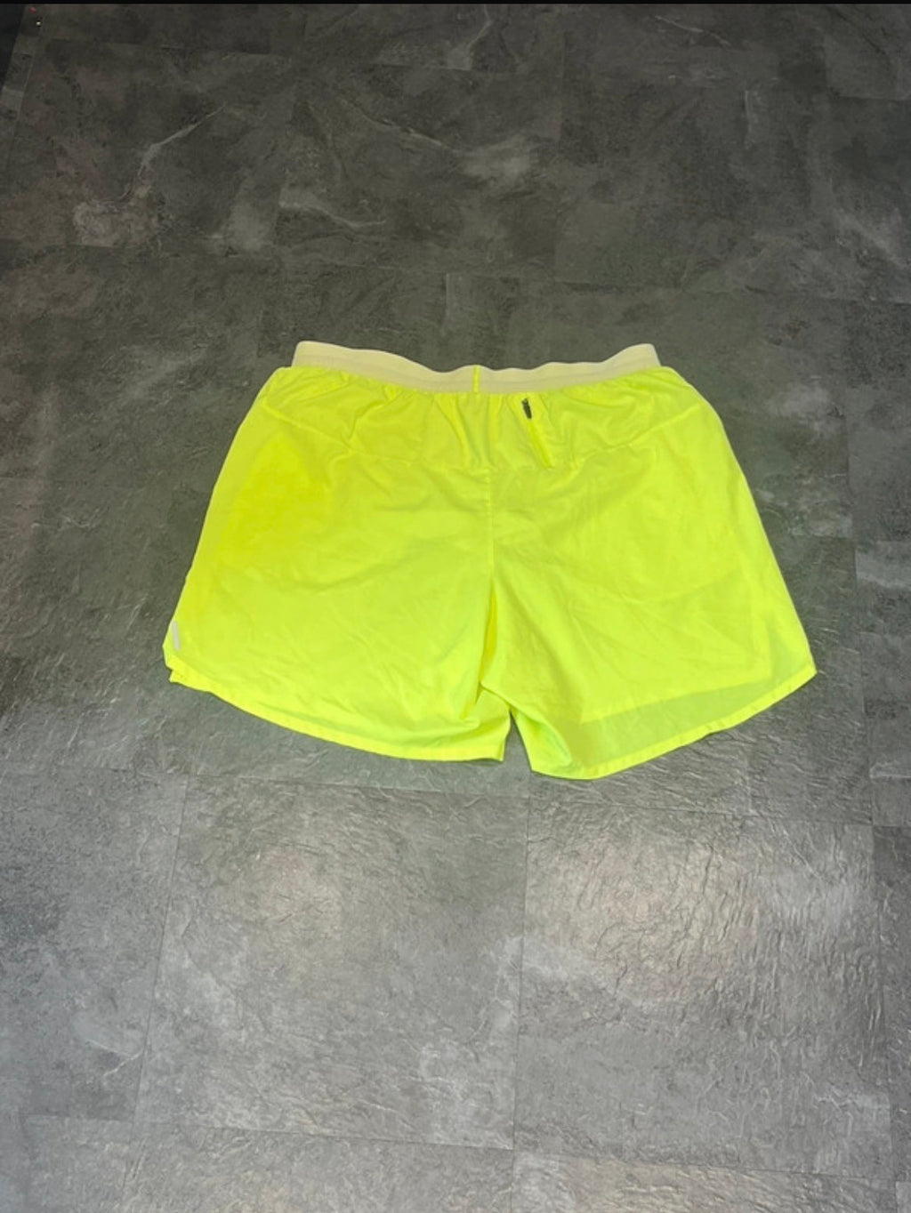 Neon Yellow Nike Men’s Dri Fit Flex Stride Running Shorts