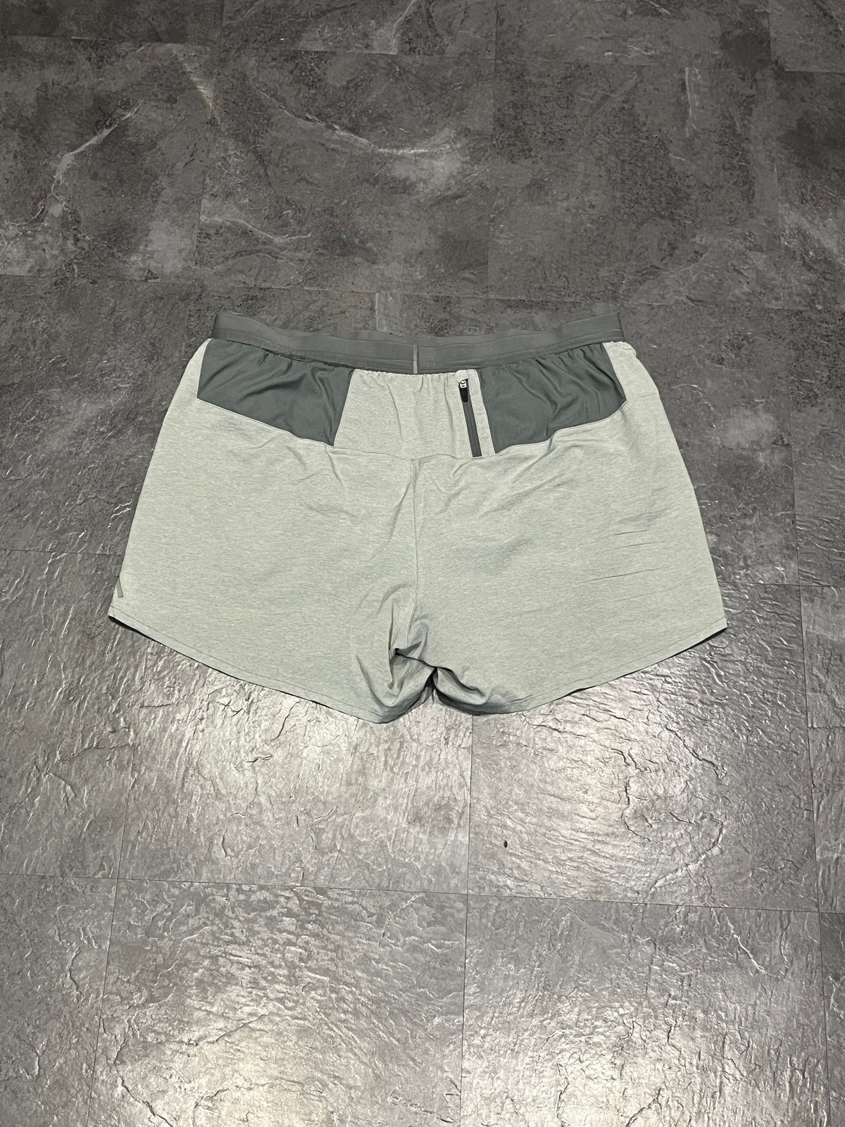 Grey Nike Men’s Dri Fit Flex Stride 5” Brief Lined Running Shorts