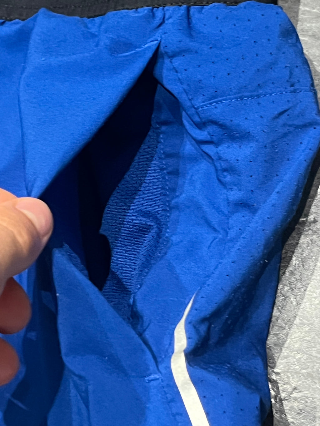 Blue/Black Nike 2019 Special Edition Dri Fit Flex Stride Shorts