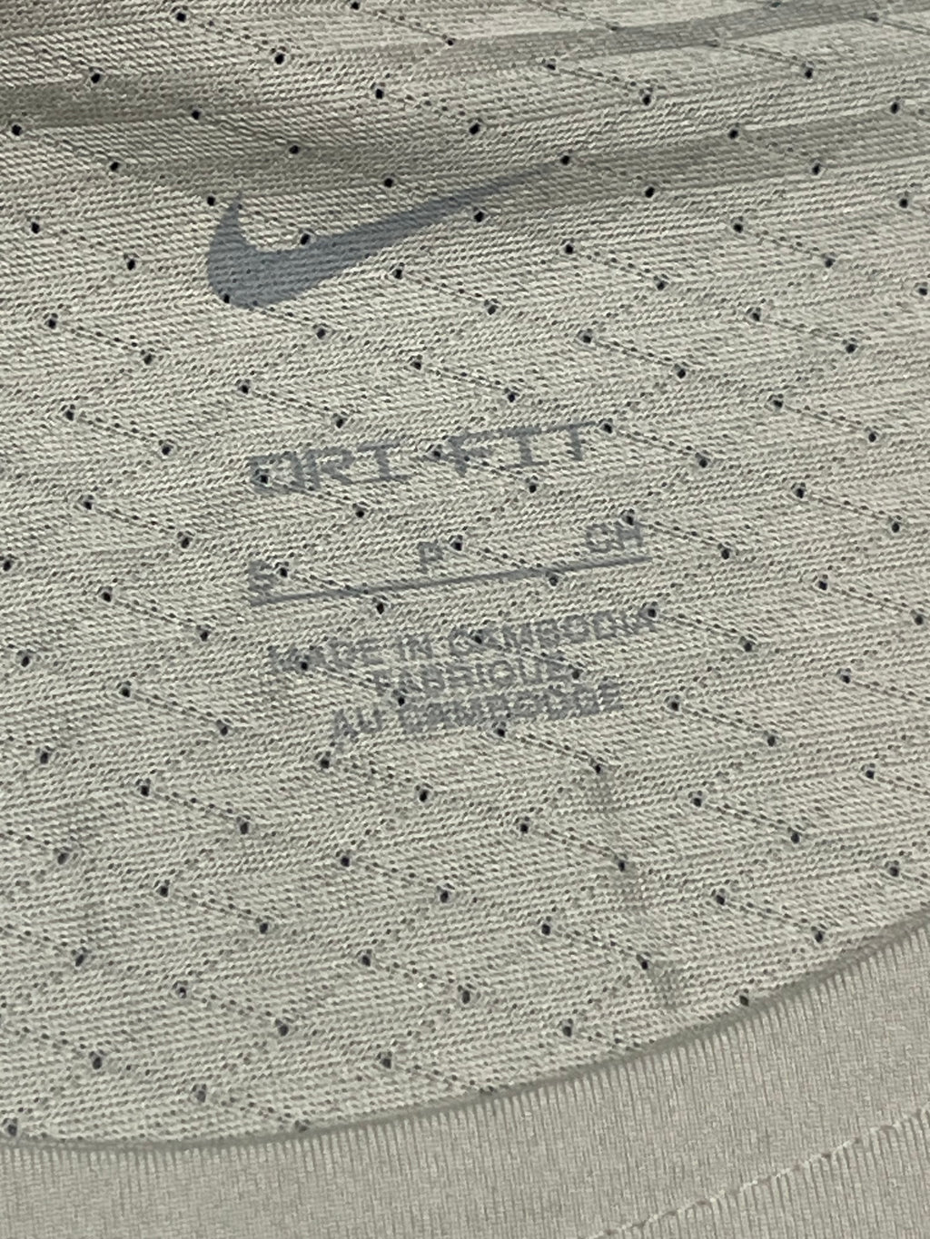 Beige Nike Men’s Dri Fit Rise 365 Running Division T Shirt