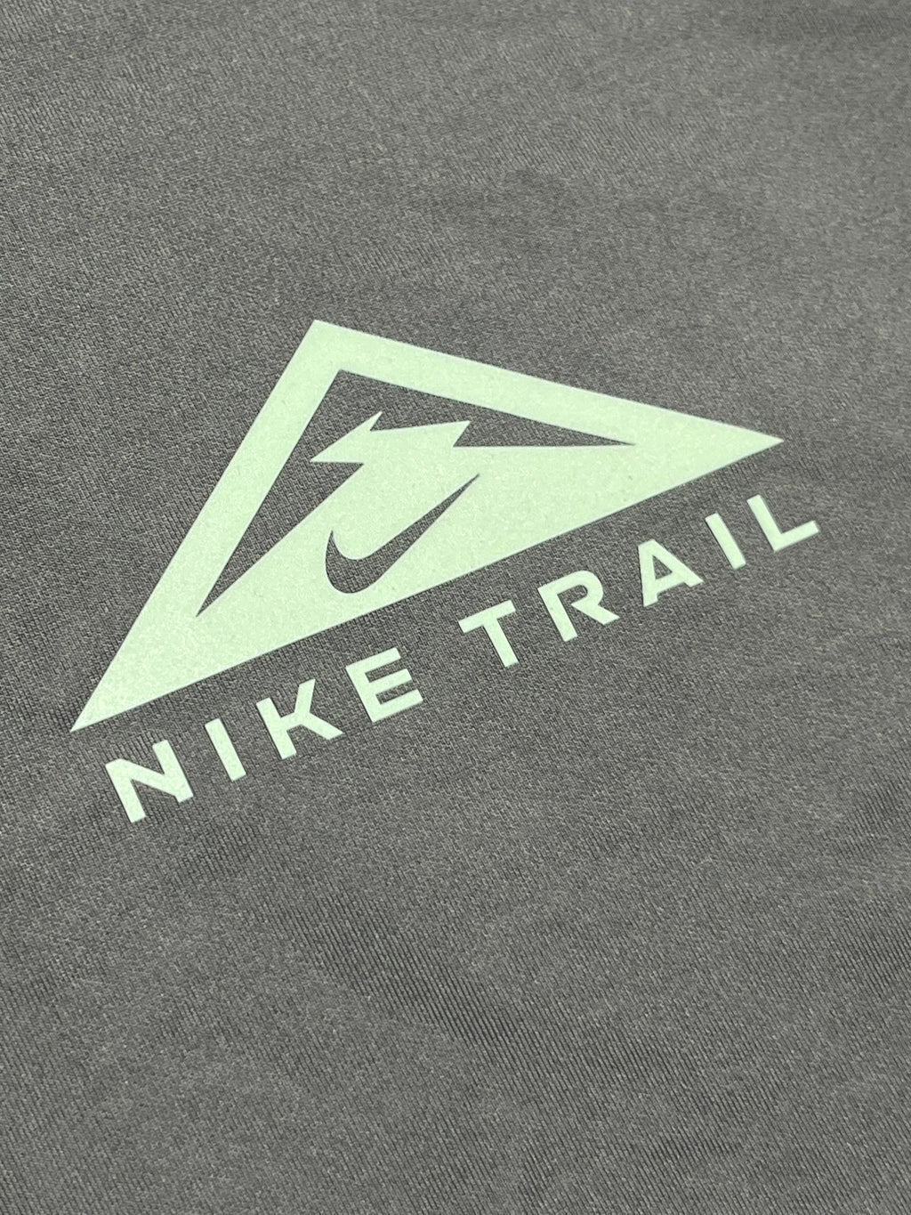 Grey Nike Mens Dri Fit Trail Running 1/2 Tights
