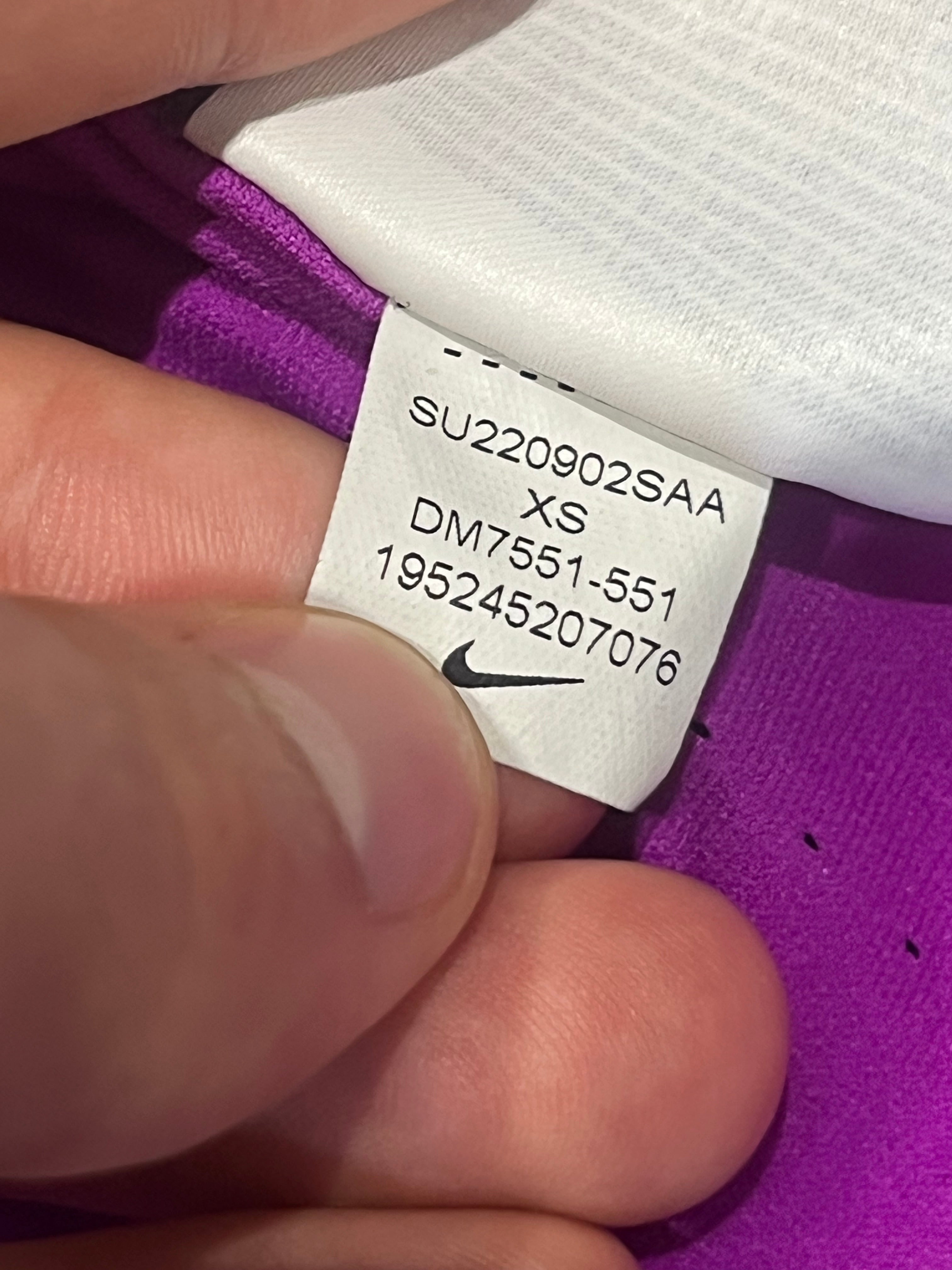 Purple Nike Women’s Dri Fit ADV Aeroswift Racing Singlet