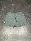 Grey Nike Men’s Dri Fit Flex Stride 5” Brief Lined Running Shorts