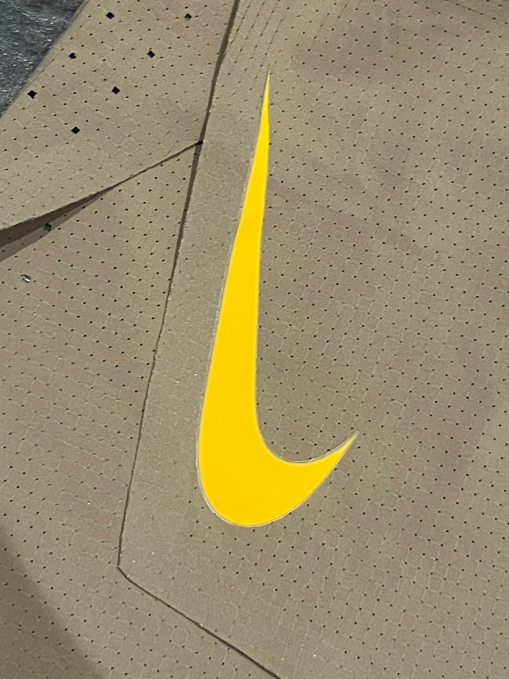 Beige Nike Men’s Dri Fit ADV Aeroswift 2” Racing Split Shorts