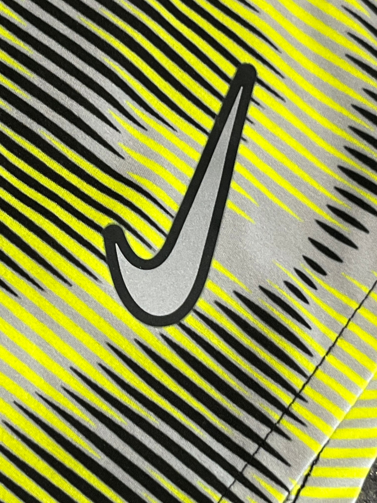 Yellow Nike Men’s “Festival” Challenger 7” Brief Lined Running Shorts