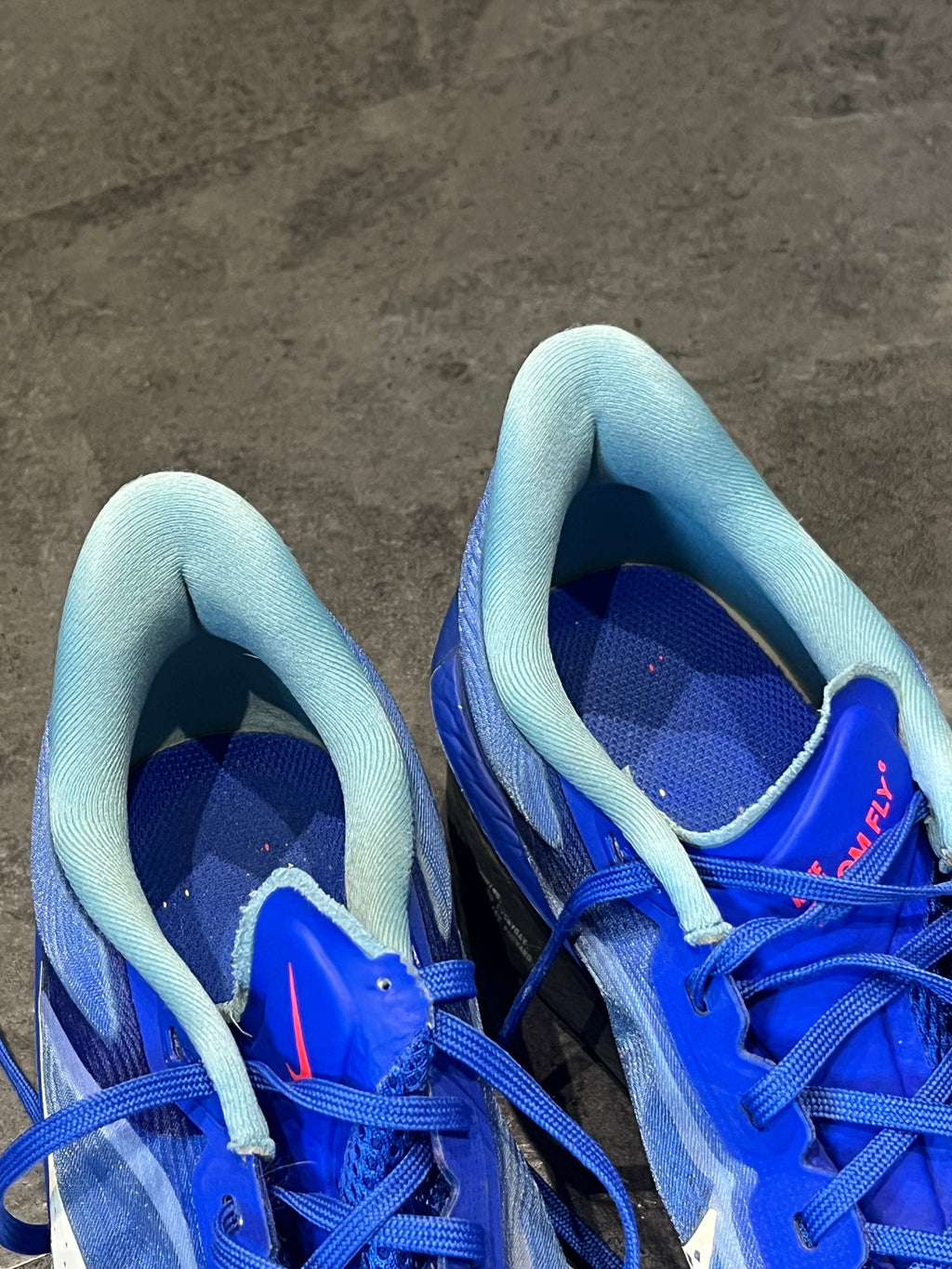 Blue Nike Zoom Fly 6 - Size 8