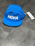 Blue & White Hoka One One Performance Running Cap