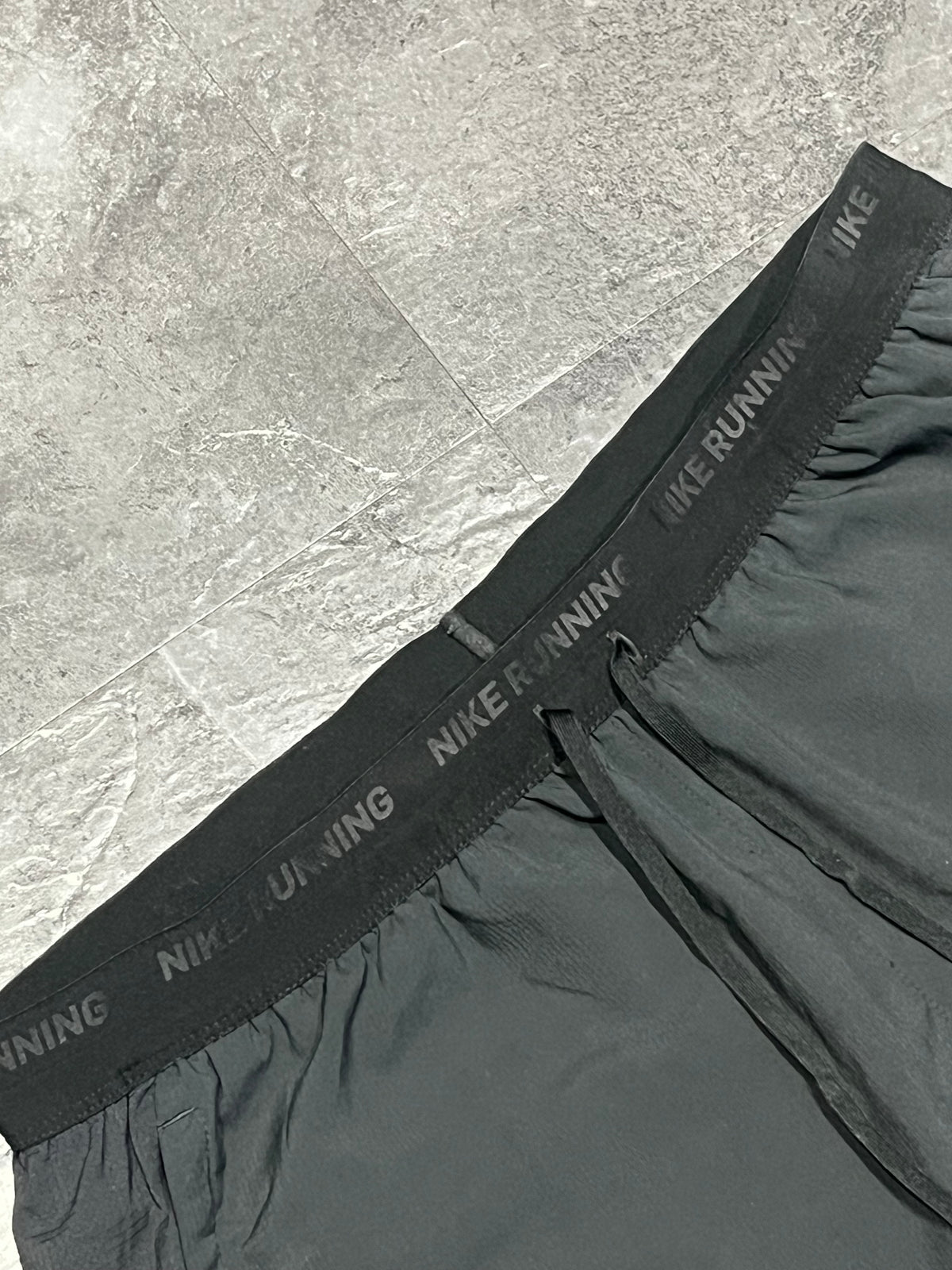 Black Nike Men’s Dri Fit Stride Energy 5” Brief Lined Running Shorts