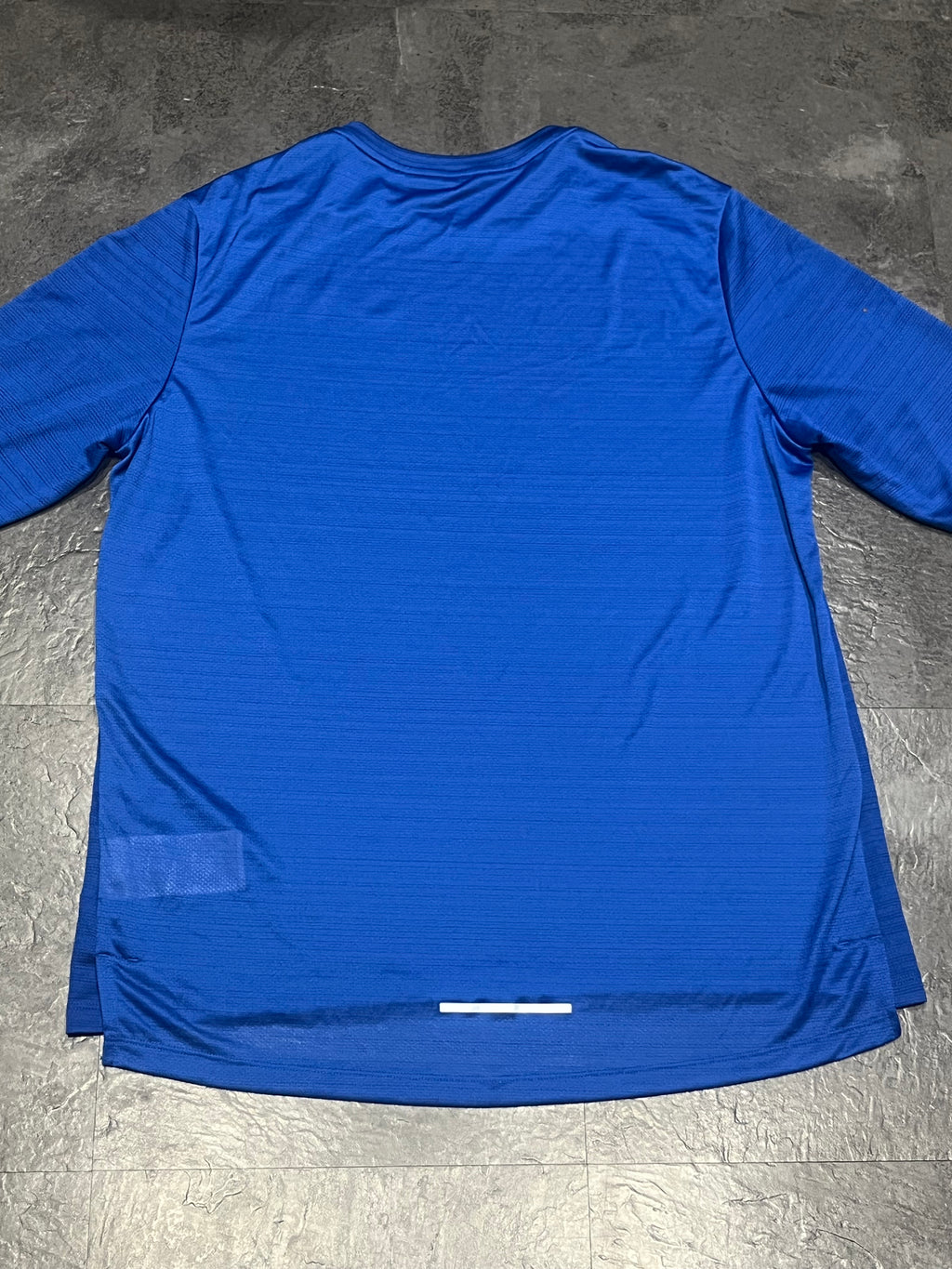 Blue Nike Men’s Dri Fit Miler Long Sleeve Running Top