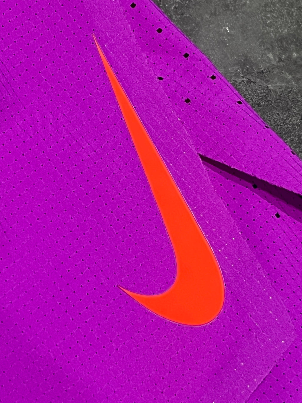Purple Nike Men’s Dri Fit ADV Aeroswift 2” Racing Split Shorts
