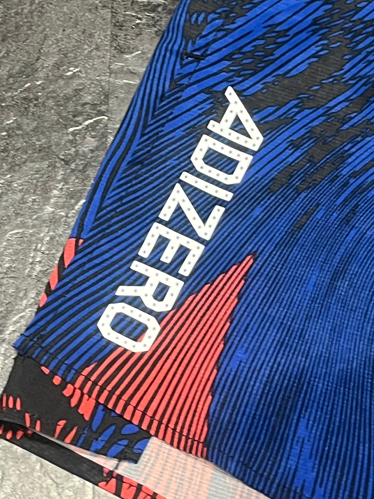 Red & Blue Adidas Adizero Men’s 3” Brief Lined Racing Split Shorts