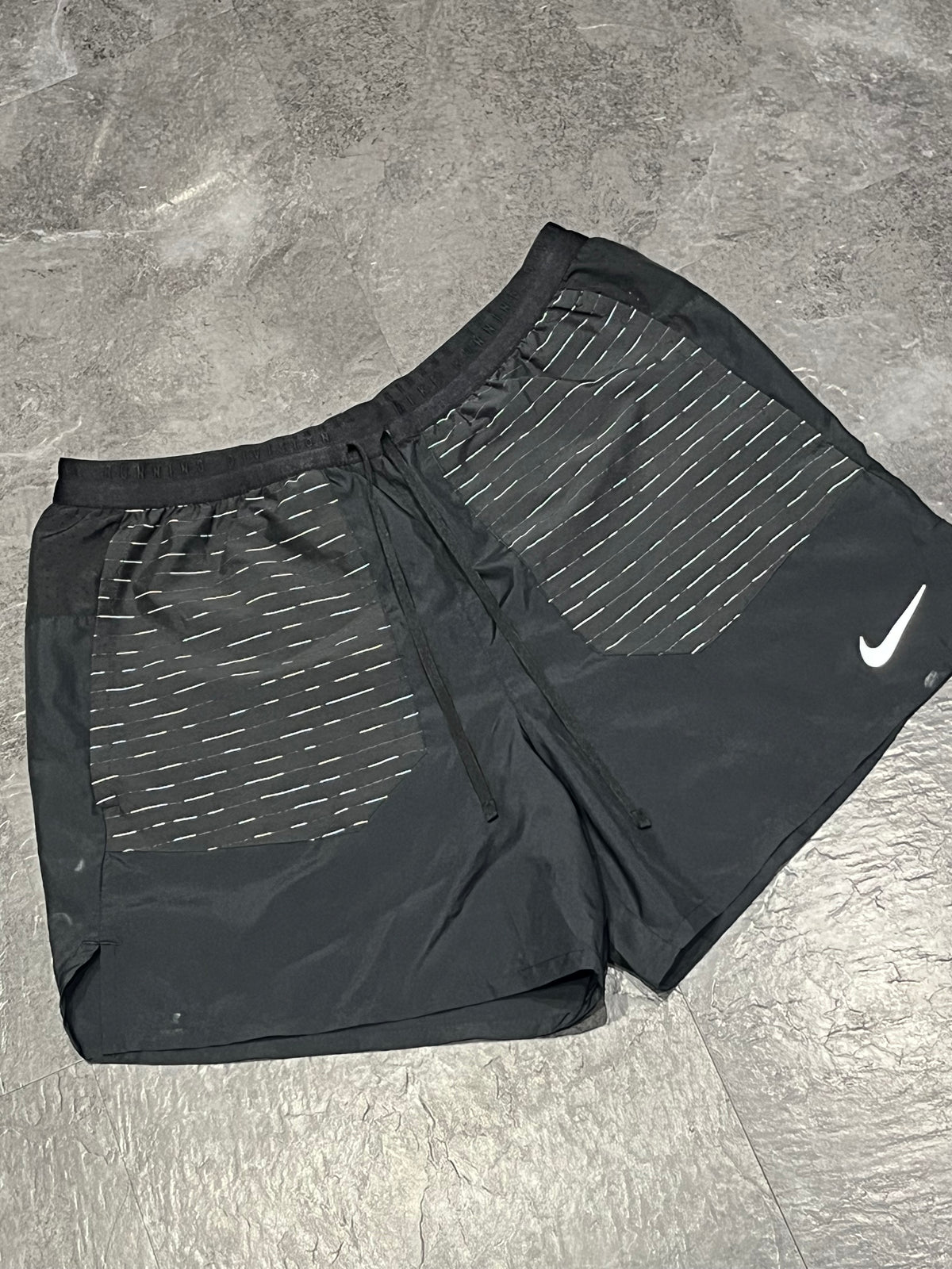 Black Nike Men’s Dri Fit Running Division 5” Shorts